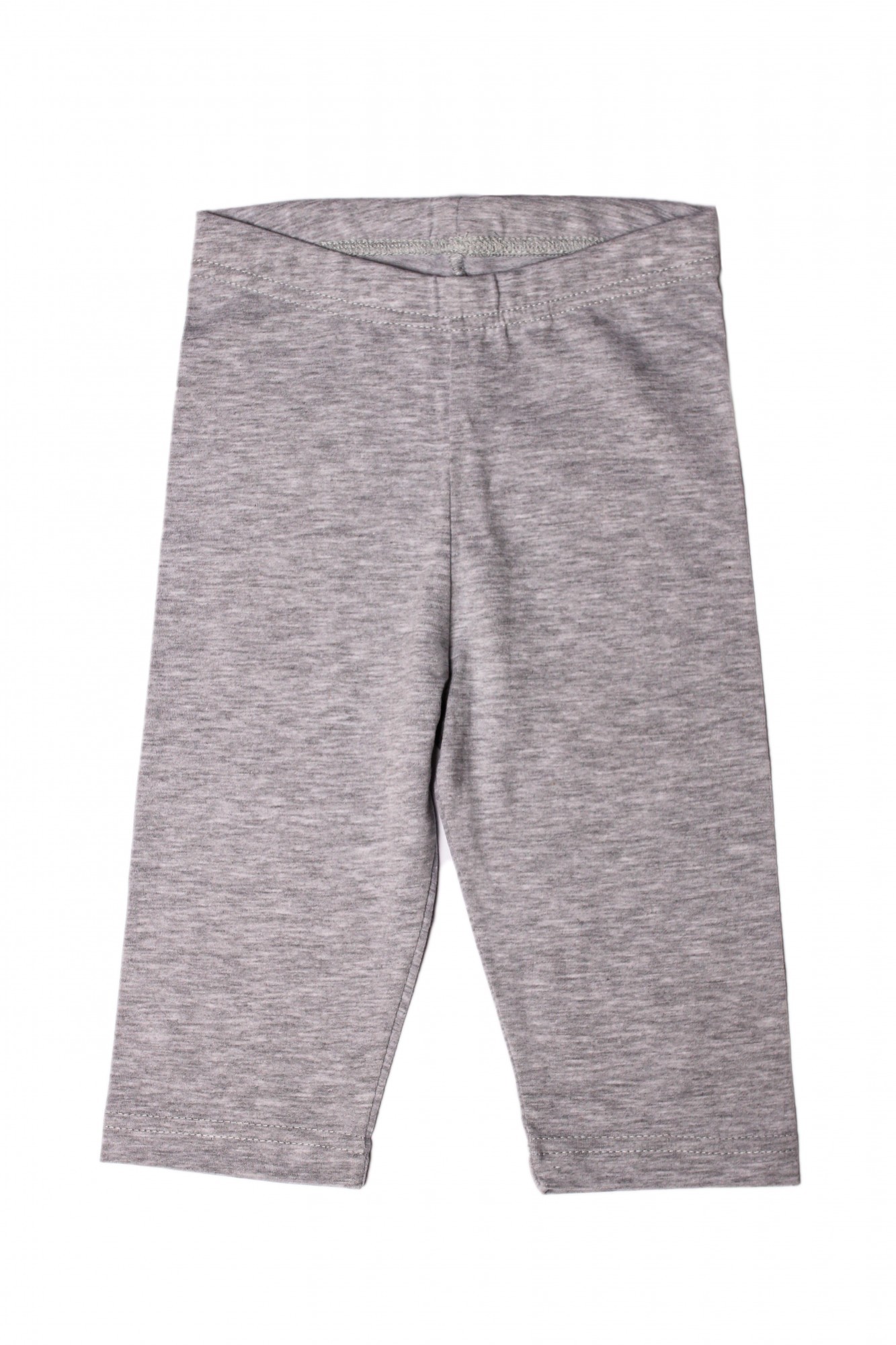 

Леггинсы короткие (велосипедки) София 15247 116 см серый меланж