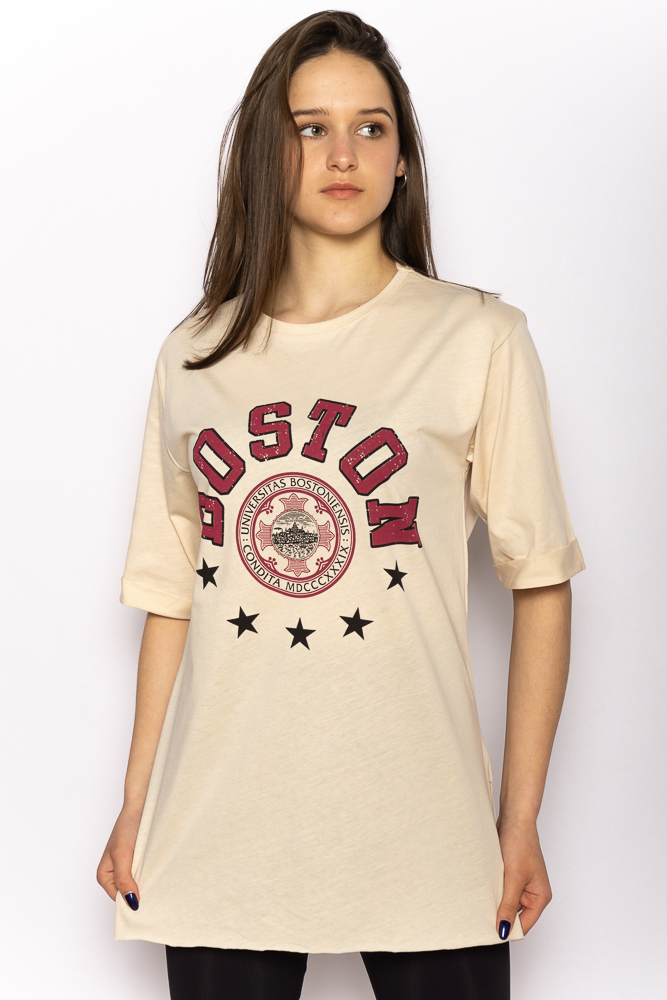 

Футболка женская Boston 626F008 (Бежевый) L