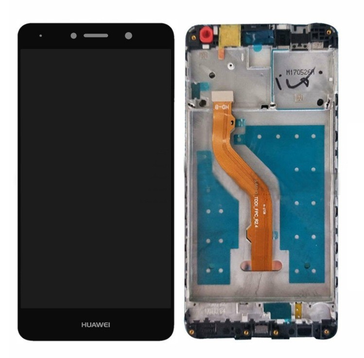 

Дисплей для Huawei Y7 2017 TRT-LX1, TRT-L21 (2017), Y7 Prime 2017, Nova Lite Plus с сенсором (тачскрином) черный, с рамкой