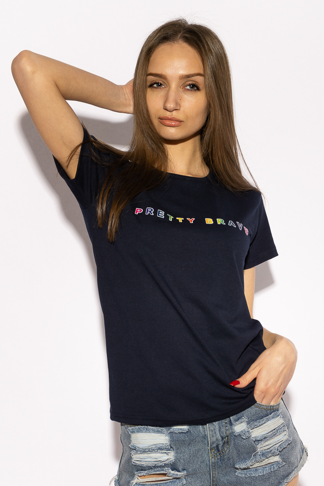 

Футболка женская Pretty Brave 85F411 (Темно-синий) L