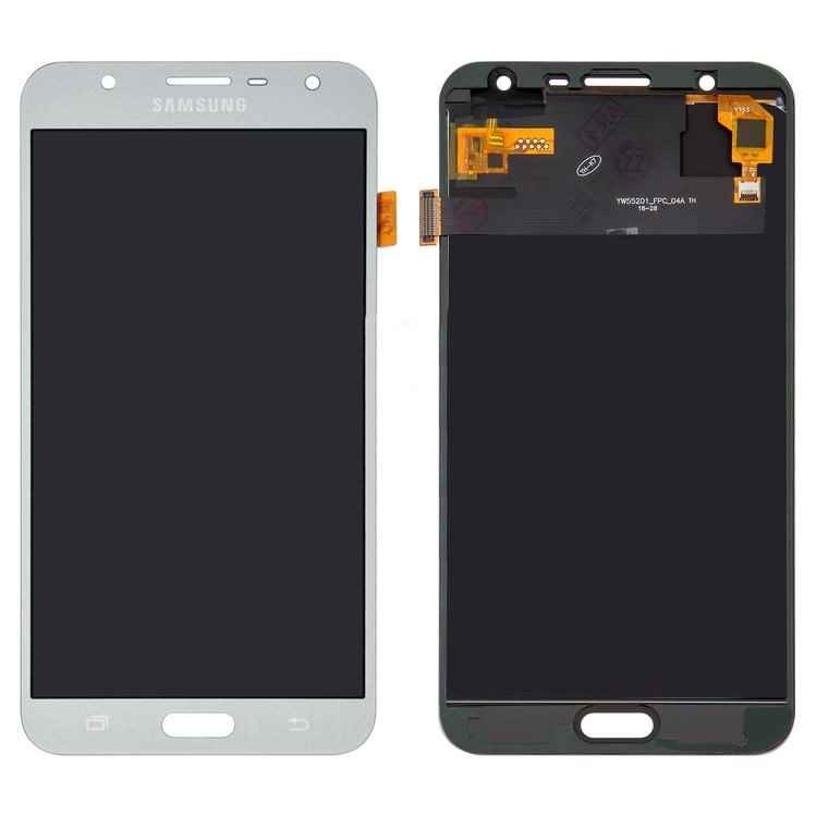 

Дисплей для Samsung J701 Galaxy J7 Neo с сенсором (тачскрином) серебристый, OLED