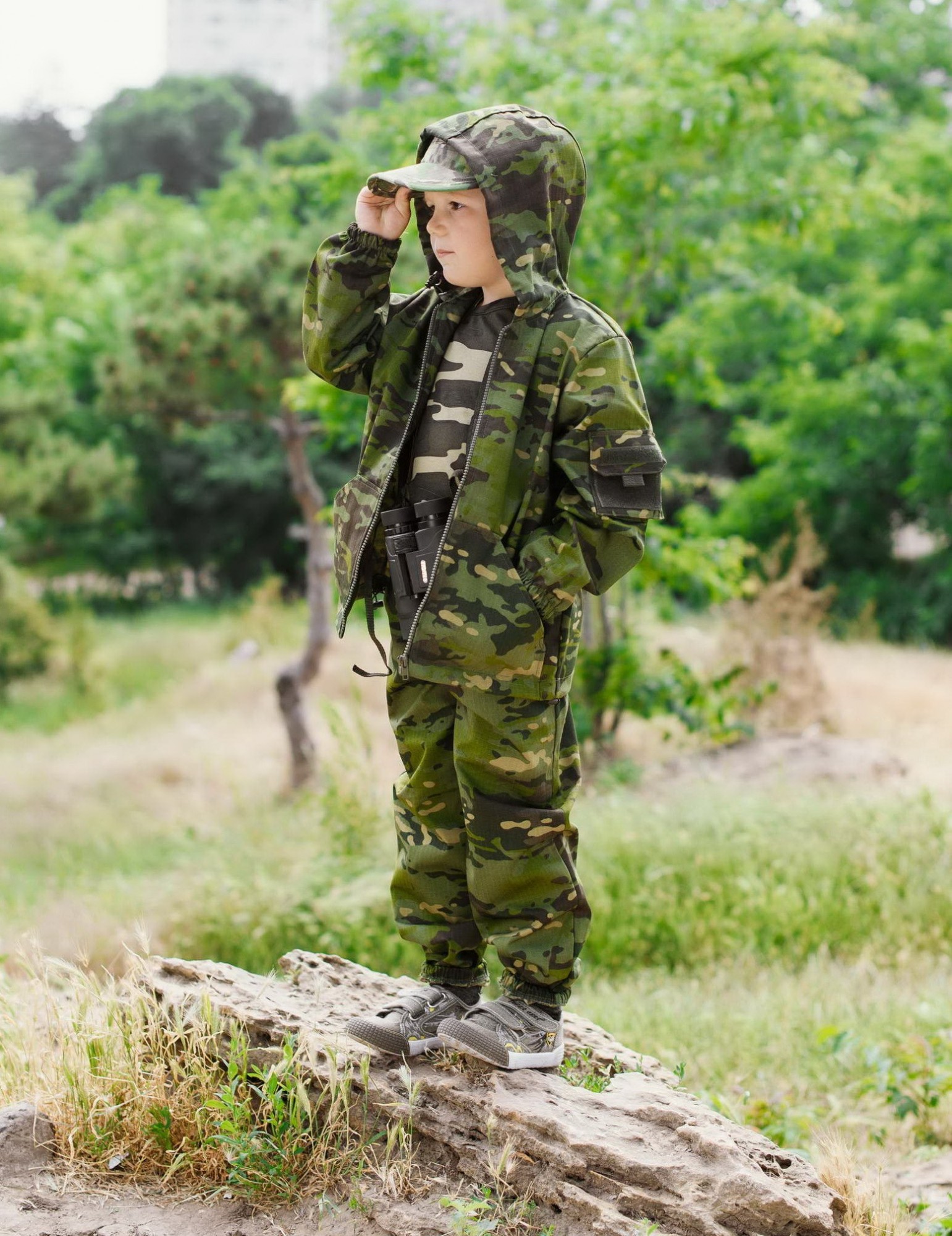

Костюм камуфляжный ARMY KIDS Лесоход камуфляж Мультикам Тропик 140-146 см