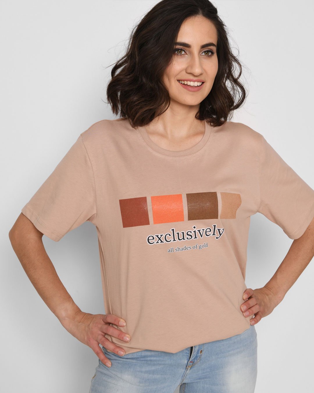 

Футболка -129-6 Exclusively (S, Песок) S