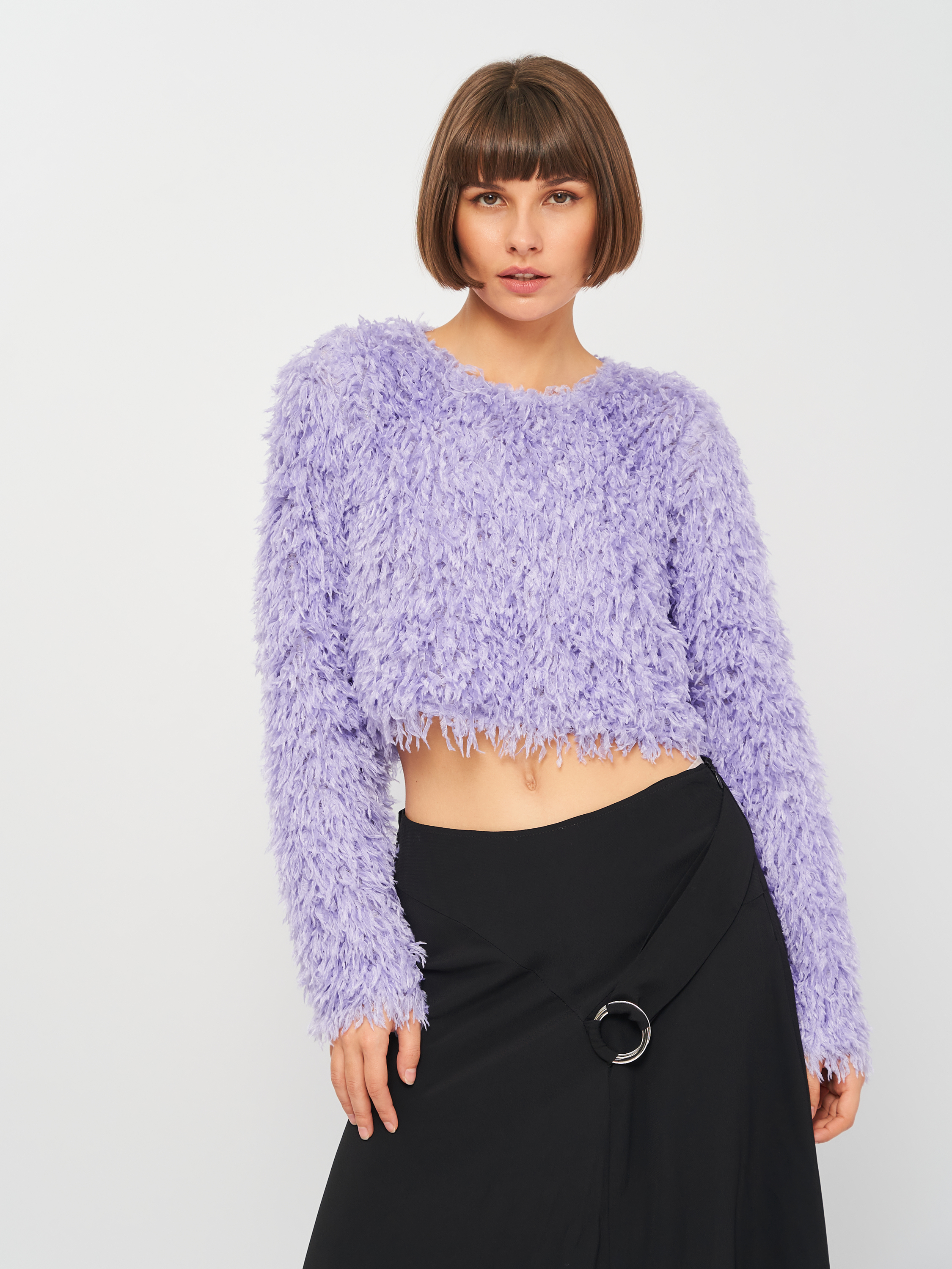 

Топ Zara 1014/416/629  Сиреневый, Топ Zara 1014/416/629 S Сиреневый