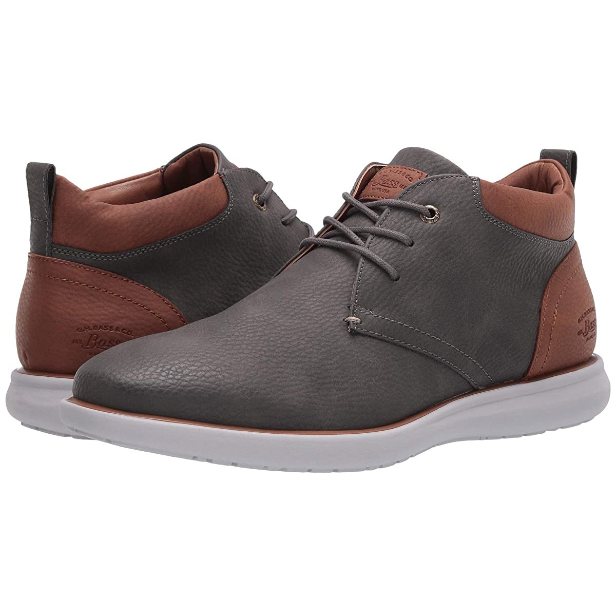 

Ботинки G.H. BASS CO. Benton Tumbled Charcoal/Tan, 41 (260 мм)