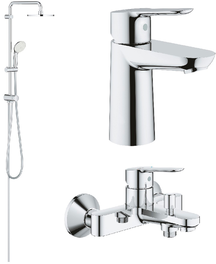 

Набор смесителей GROHE BauEdge 12336TS