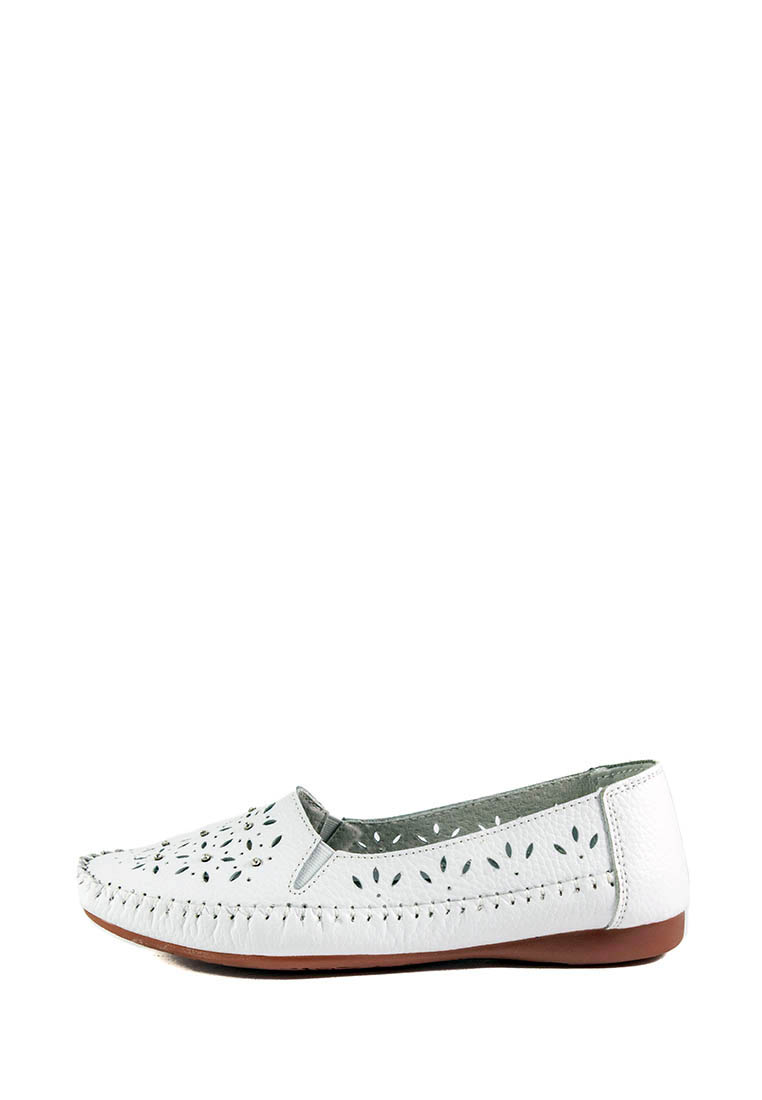 

Мокасины женские Allshoes 63027 белые (36)