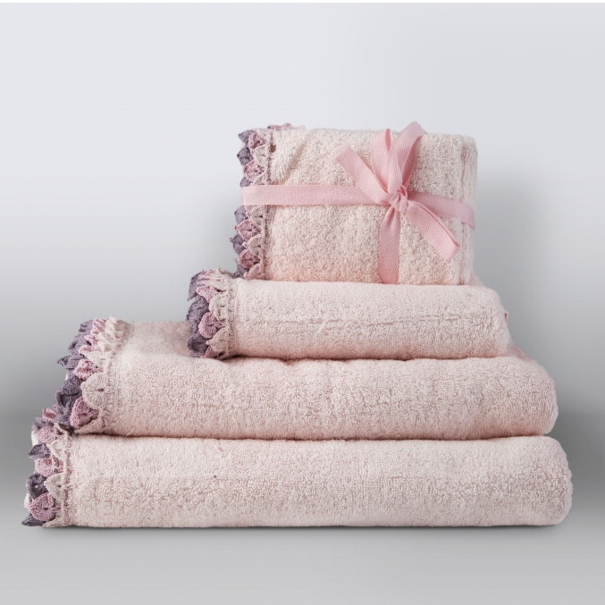 

Полотенце Irya Becca 70х140 см pembe турция, хлопок