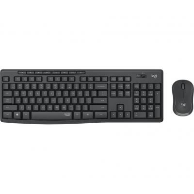 

Комплект (клавиатура, мышь) беспроводной Logitech MK295 Combo Black USB (920-009807)