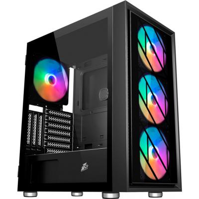 

Корпус 1stPlayer AR-7-G6-PLUS Black без БП