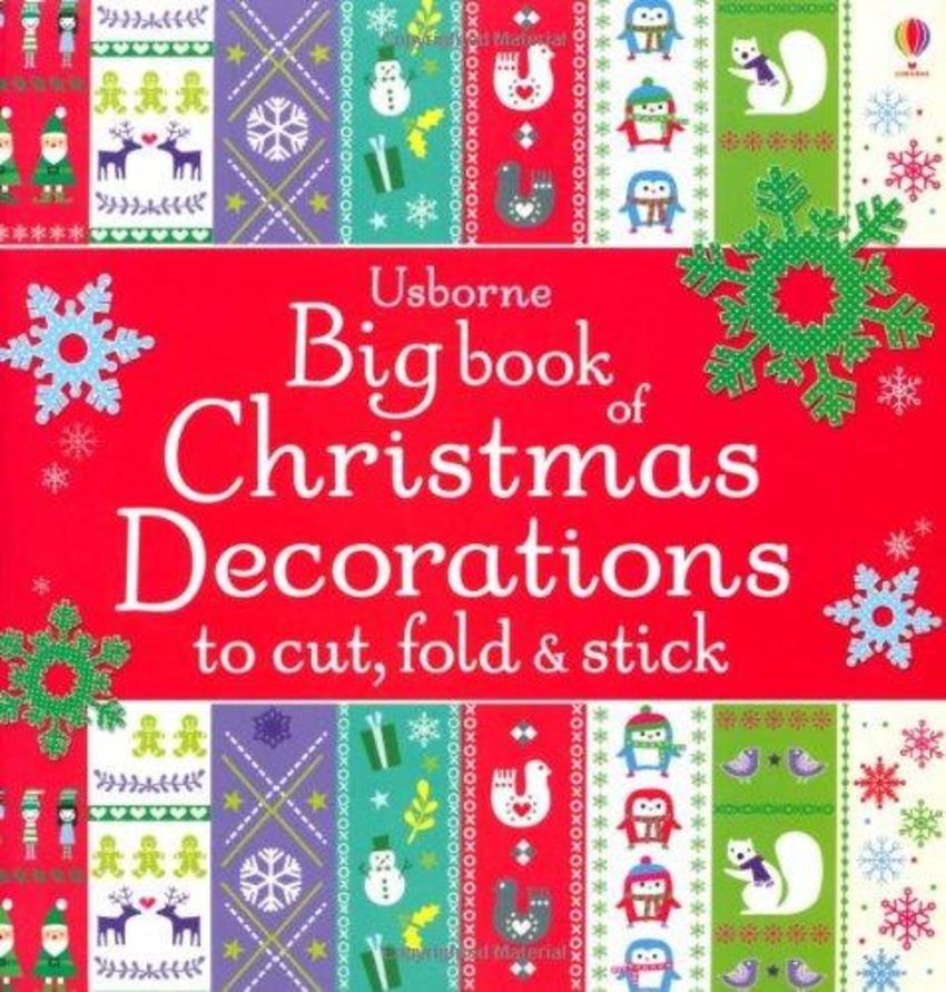 

Книга Big Book of Christmas Decorations to Cut, Fold & Stick