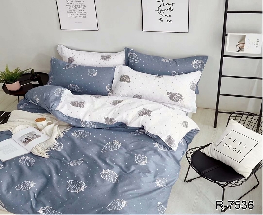 

Комплект постельного белья с компаньоном TM TAG - 1.5 спальный - Ранфорс - R7536