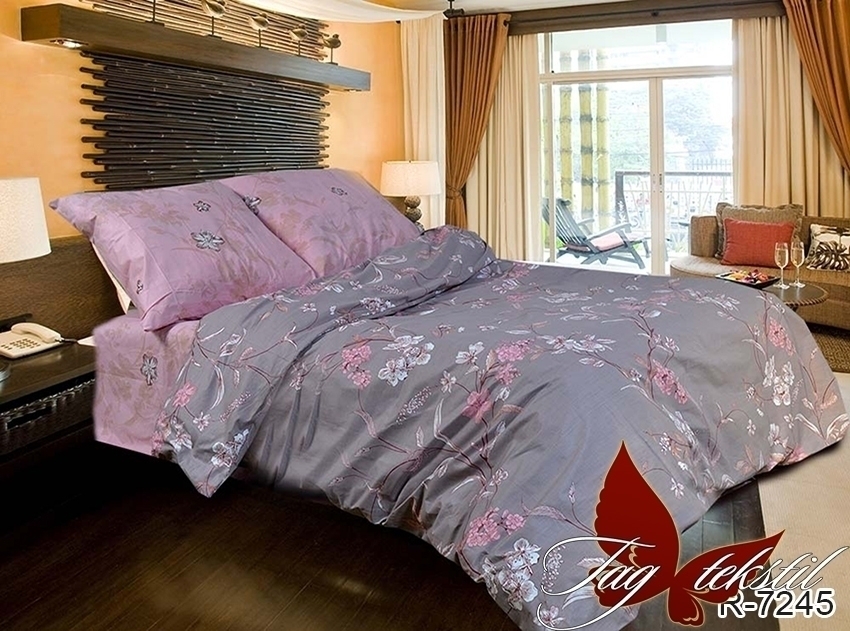 

Комплект постельного белья с компаньоном TM TAG - 1.5 спальный - Ранфорс - R7245