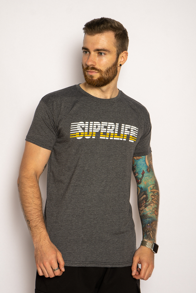 

Футболка Superlife 85F0331 (Темно-серый меланж) XXL