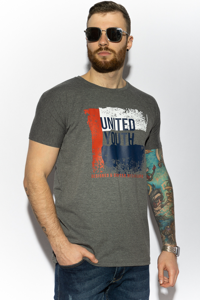

Футболка united youth 85F343 (Темно-серый) M