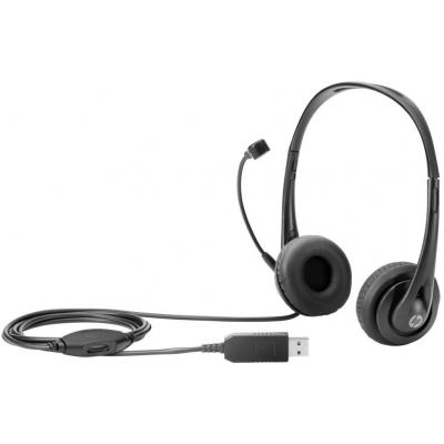 

Гарнитура HP Stereo USB (T1A67AA) Black