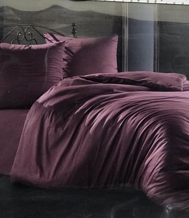

Постельное белье Zugo Home Plum Полуторный турция, сатин