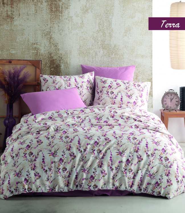 

Постельное белье Zugo Home Terra V3 Евро турция, ранфорс