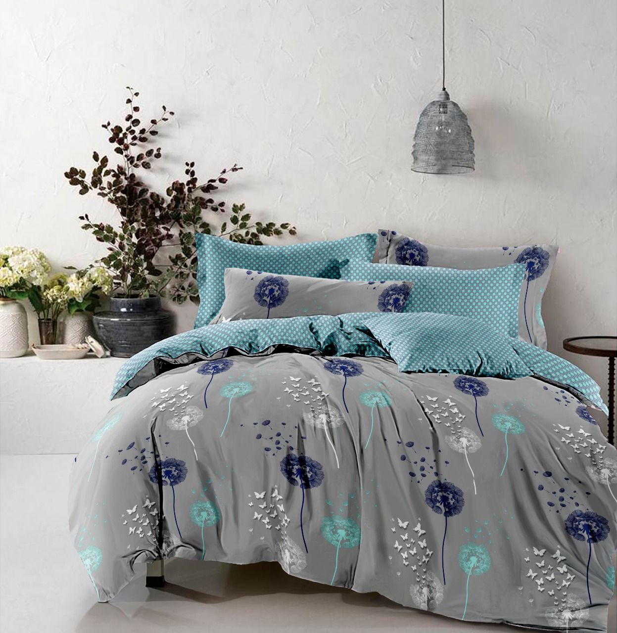 

Постельное белье MirSon 17-0431 Turquoise valley Двуспальный италия, бязь