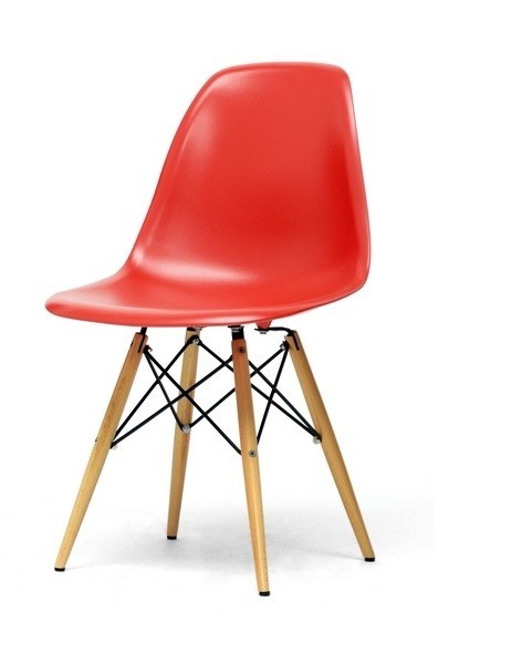 

Стул обеденный Accord Enzo Eames Chair красный 460x420x800 мм
