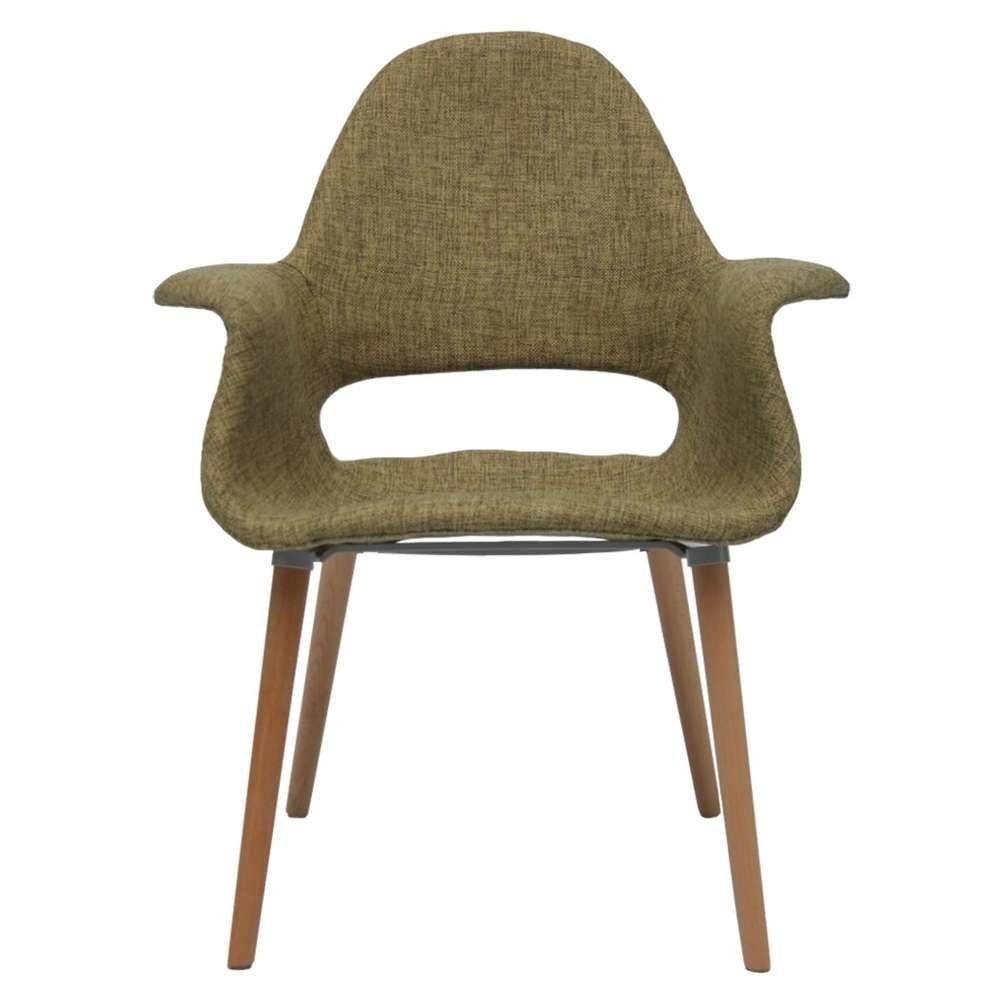 

Кресло с подлокотниками Accord АC-150KS Charles Eames & Eero Saarinen оливковый 715х600х920 мм