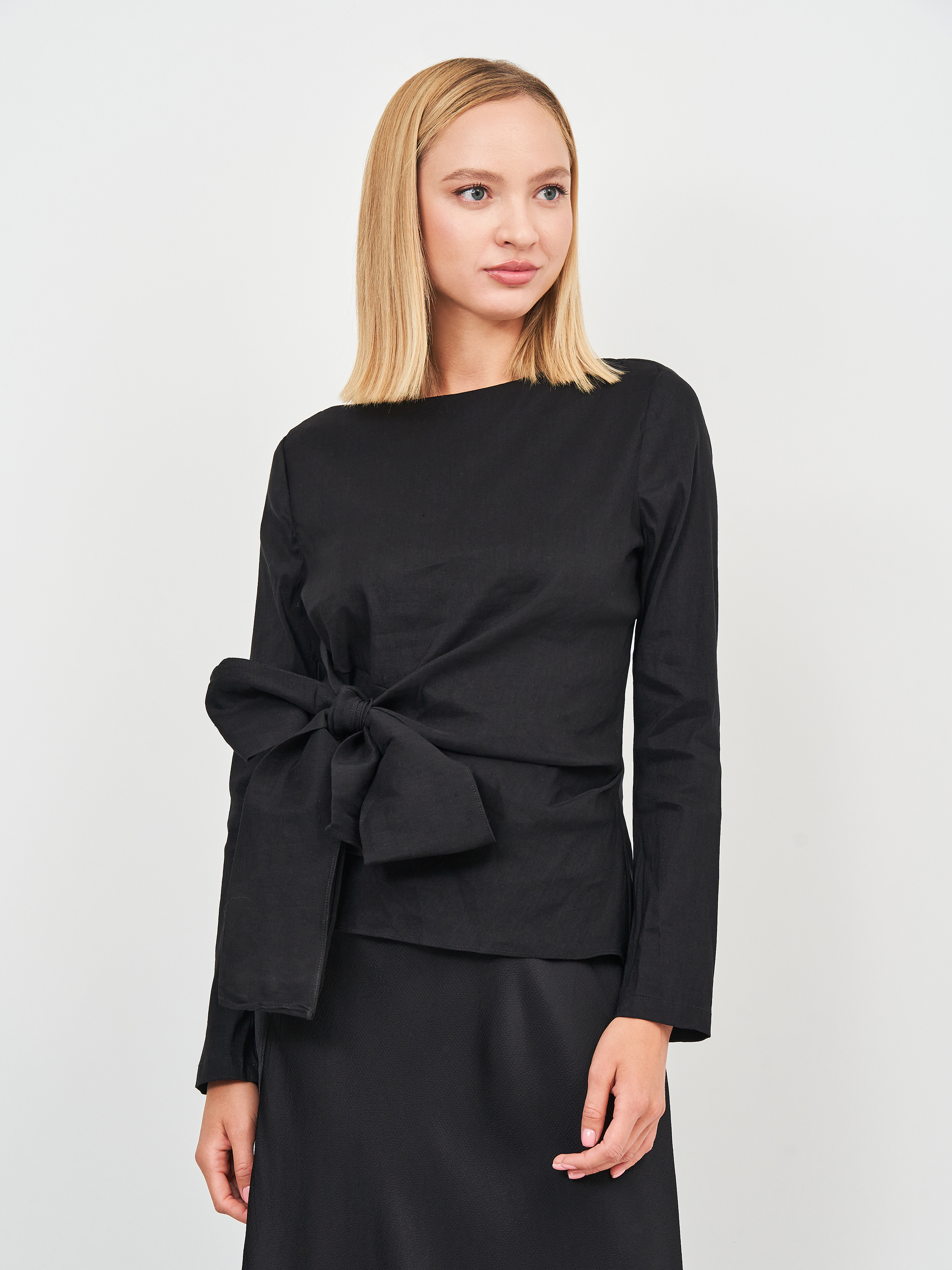 

Блузка Zara 4043/275/800 M Черная