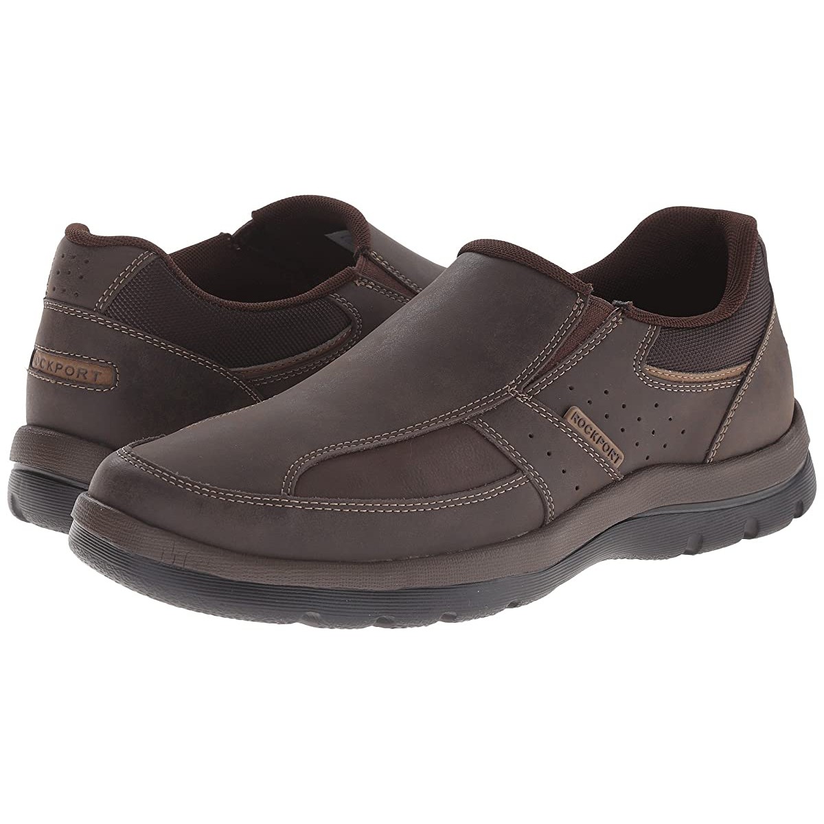 

Мокасины Rockport Get Your Kicks Slip-On Brown, 41 (260 мм)