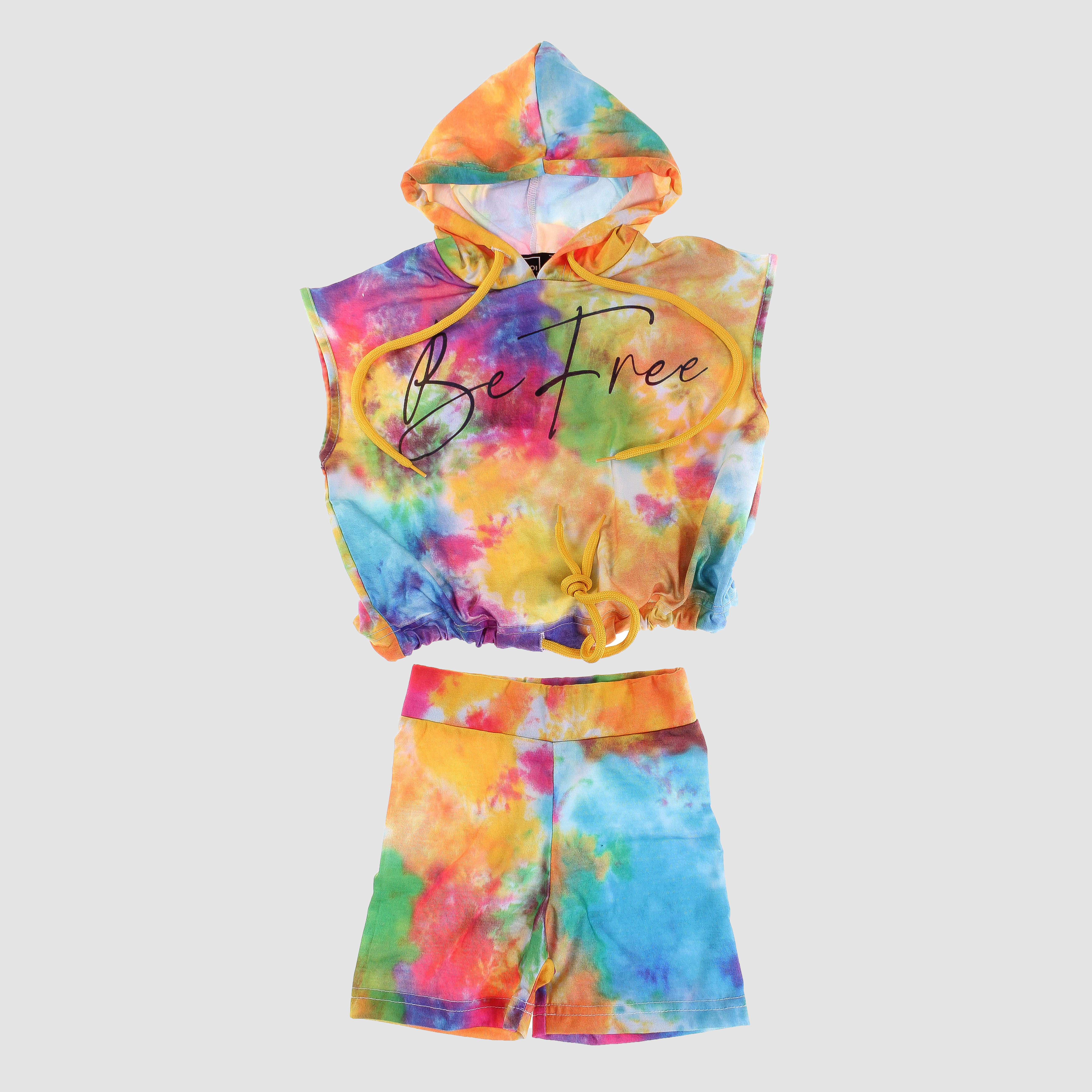 

Костюм (худи + шорты) Cloise CLO214003 152 см Желтый