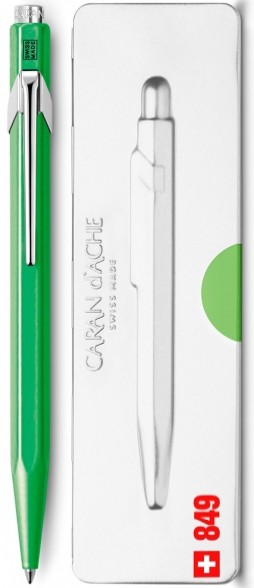 

Ручка Caran d'Ache 849 Pop Line Fluo зелена + бокс