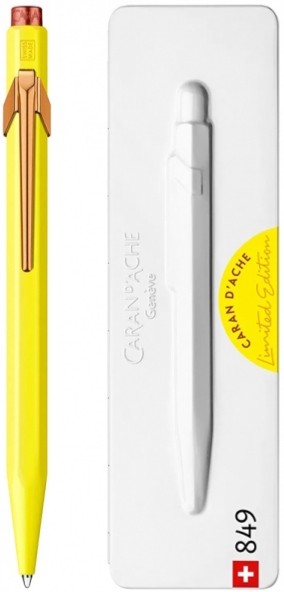 

Ручка Caran d'Ache 849 Claim Your Style жовта + бокс