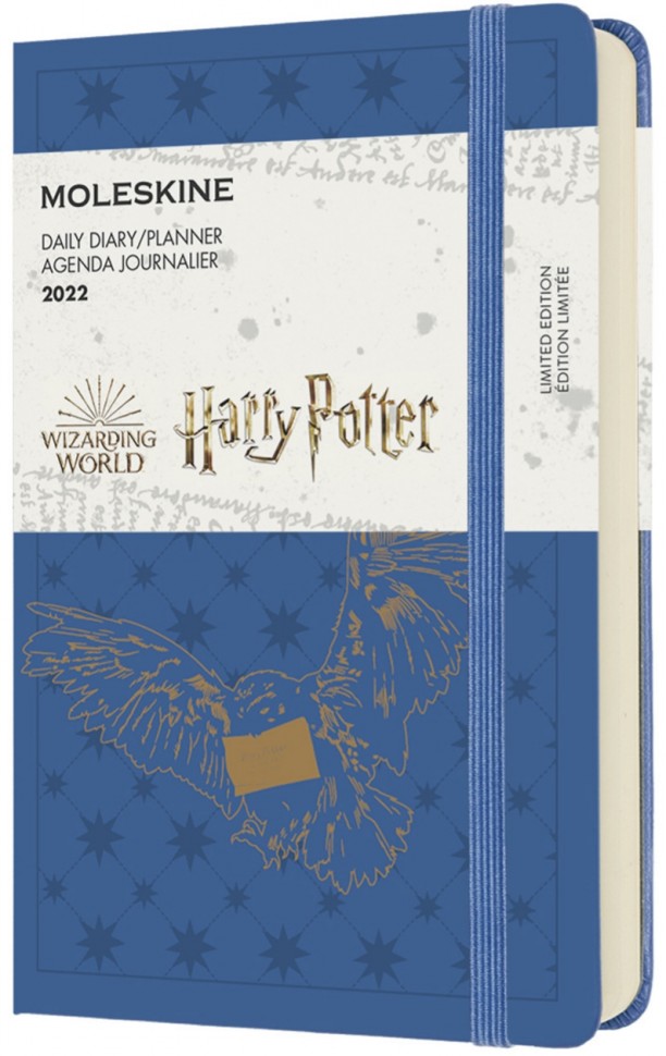 

Щоденник Moleskine Harry Potter на 2022 рік кишеньковий 9 х 14 см синій