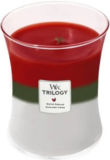 

Ароматична свіча WoodWick Medium Trilogy Winter Garland 275 г