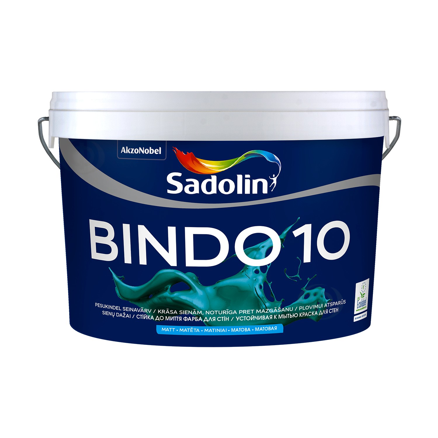 

Краска Sadolin Bindо 10 белая 10 л арт 500-23