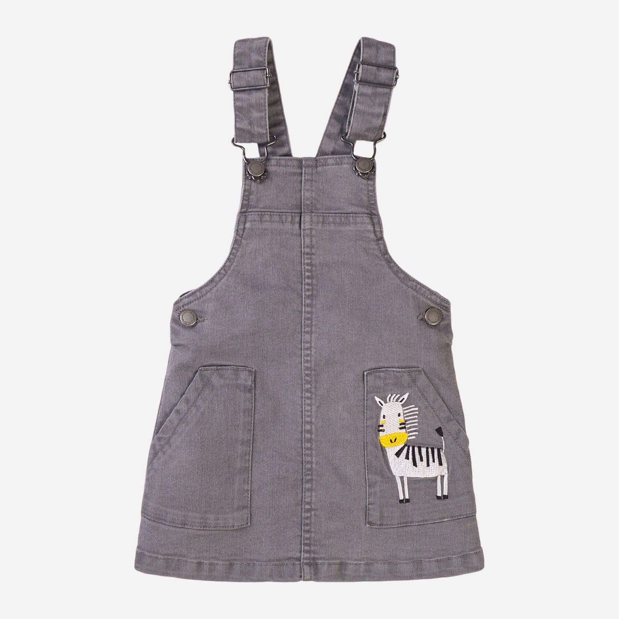 

Сарафан джинсовый Minoti Zebra 5 33936JNR 98-104 см Серый (5059030563578)