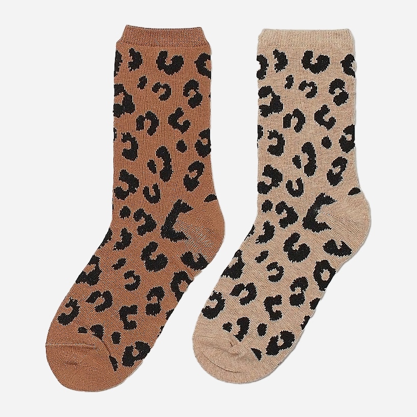 

Носки H&M 6830010wtt 36/38 2 пары Бежево-черные