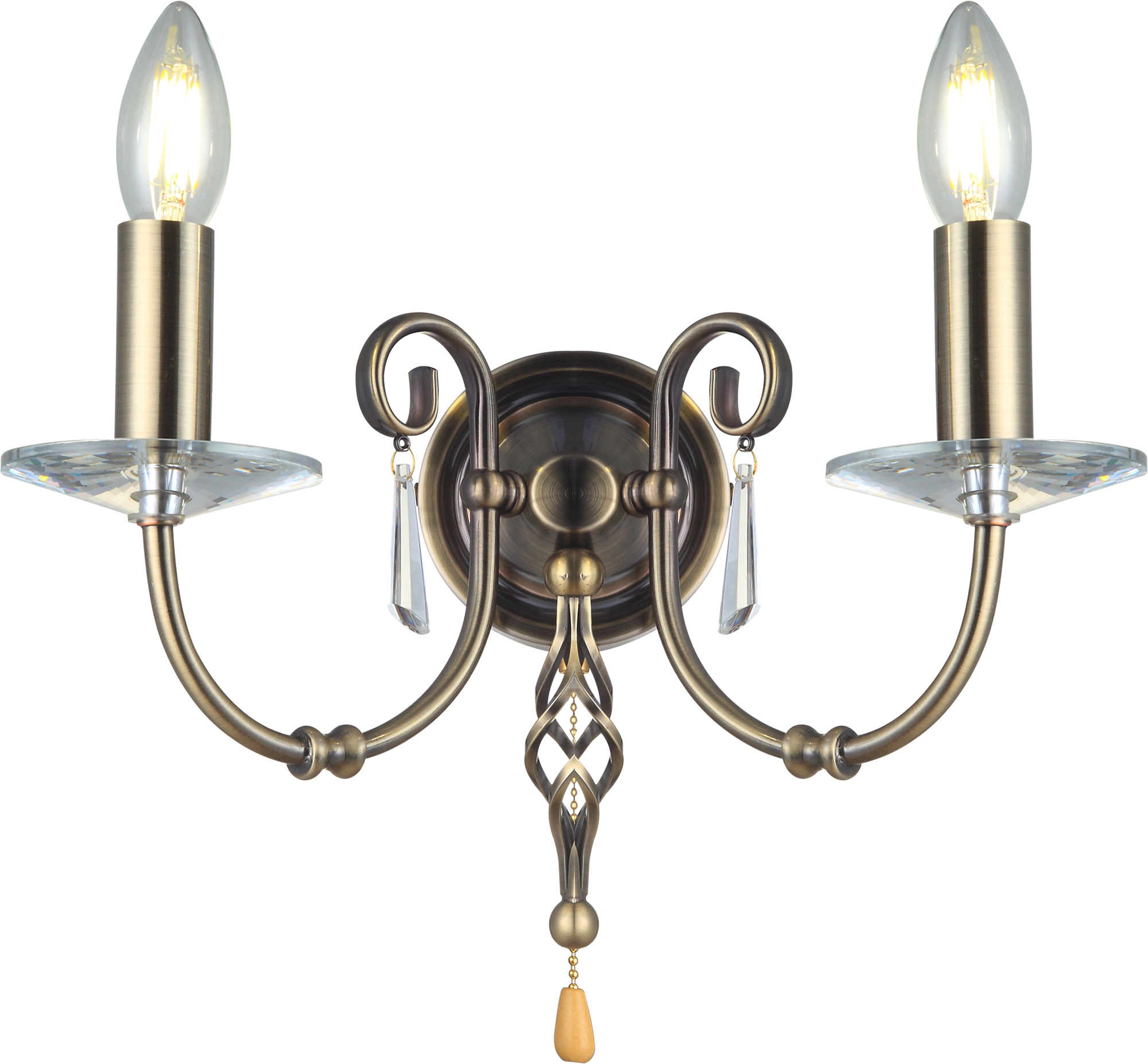

Бра Altalusse INL-6141W-02 Antique brass Е14 2x40 Вт