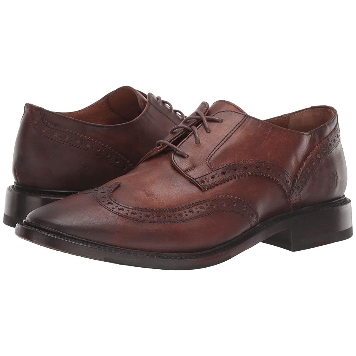 

Туфли оксфорды Frye Paul Wingtip Cognac Antique Pull Up, 41 (260 мм)