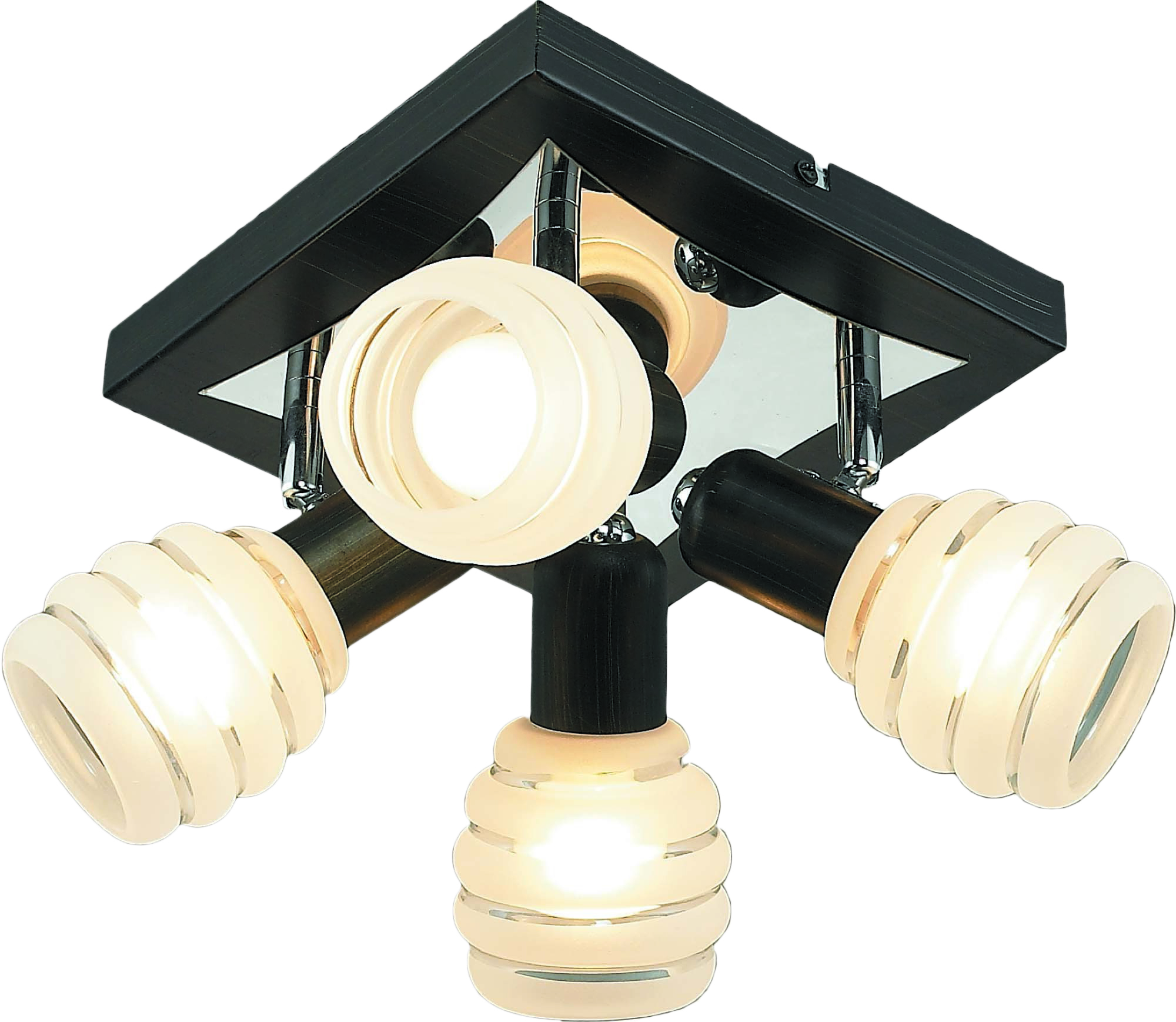 

Светильник спотовый Altalusse INL-9269C-04 Chrome Wengue Е14 4х40 Вт