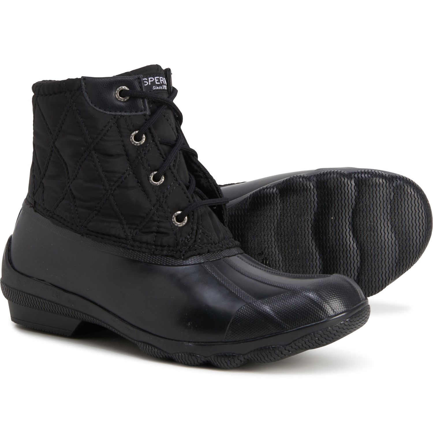 

Ботинки Sperry Black Syren Gulf Quilted Duck Black, 40 (260 мм)