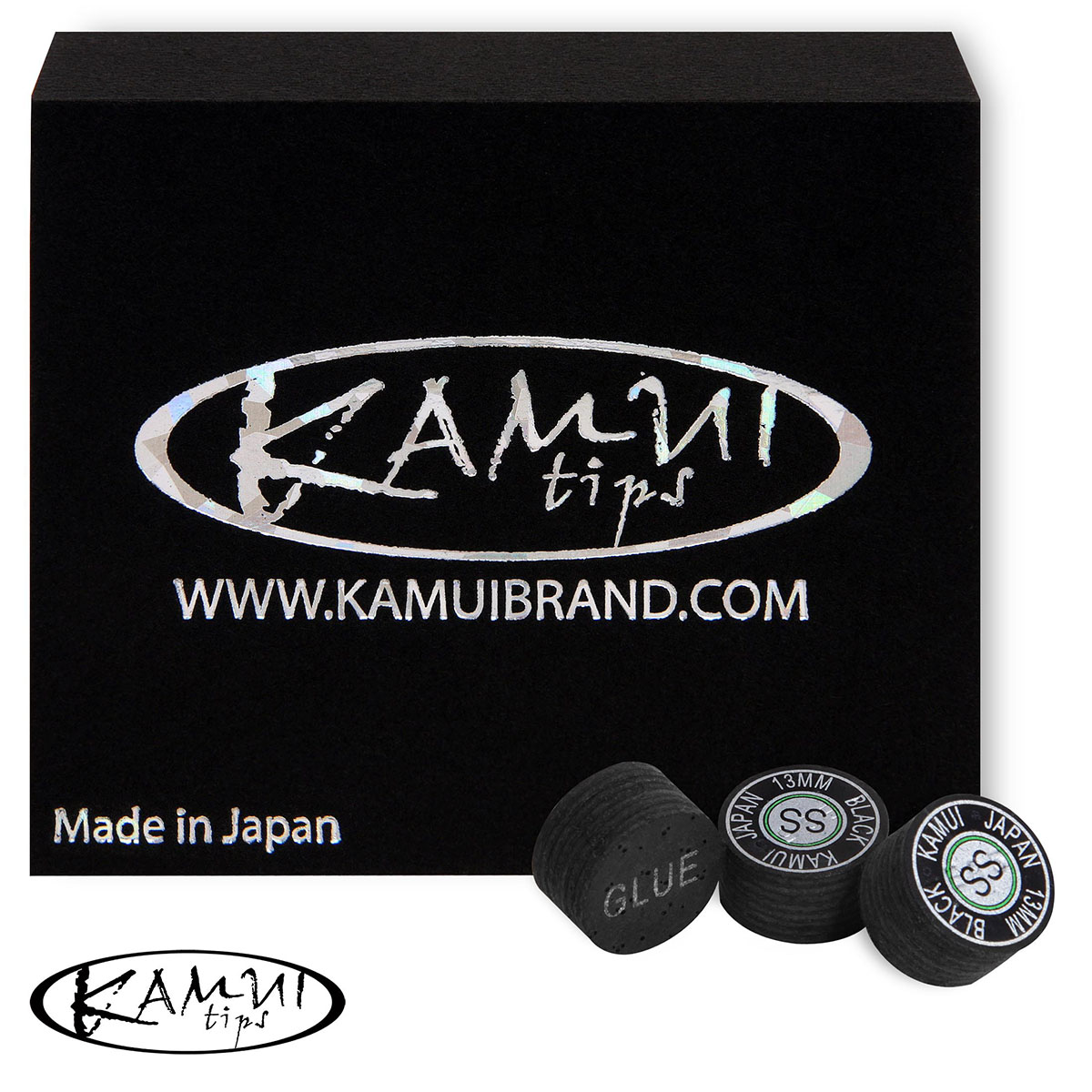 

Наклейка для кия Kamui Black SuperSoft