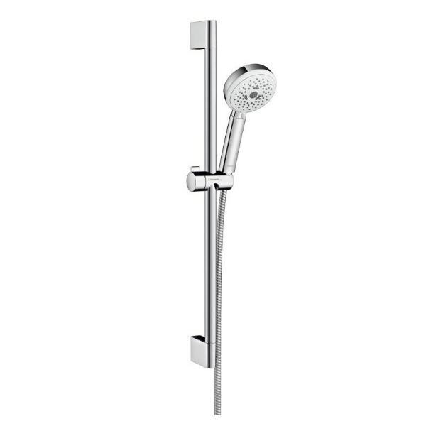 

Душевой гарнитур Hansgrohe Crometta 100 Multi 3jet, штанга 900 мм
