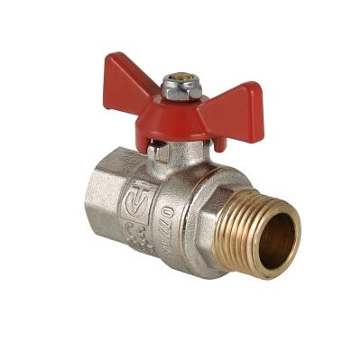 

Кран шаровой VALTEC 3/4" внутр.- наруж. резьба "бабочка"