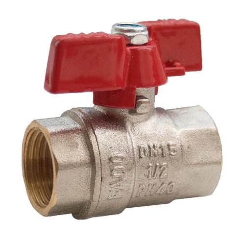 

Кран шаровой FADO NEW PN40 внутренняя резьба 3/4"