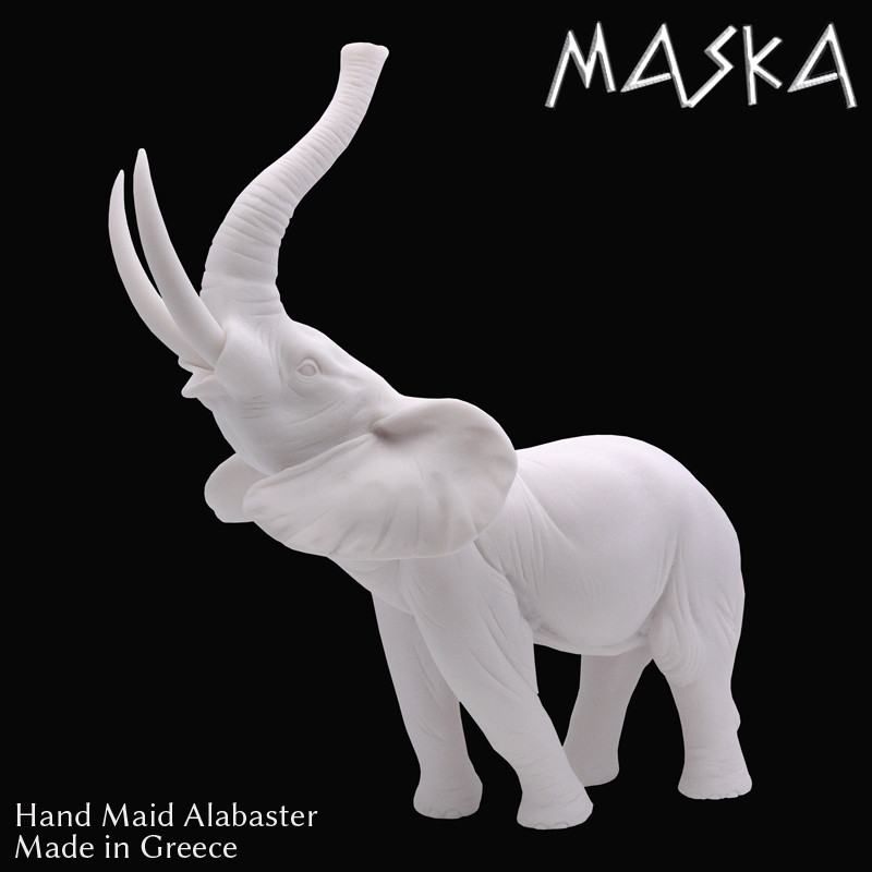 

Статуэтка Maska «Слон, который трубит», h-39х30х19 см (395-0222)