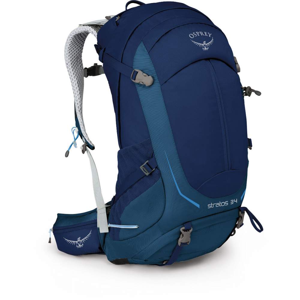 

Рюкзак Osprey Stratos 34 Eclipse Blue S/M (1054-009.1472)