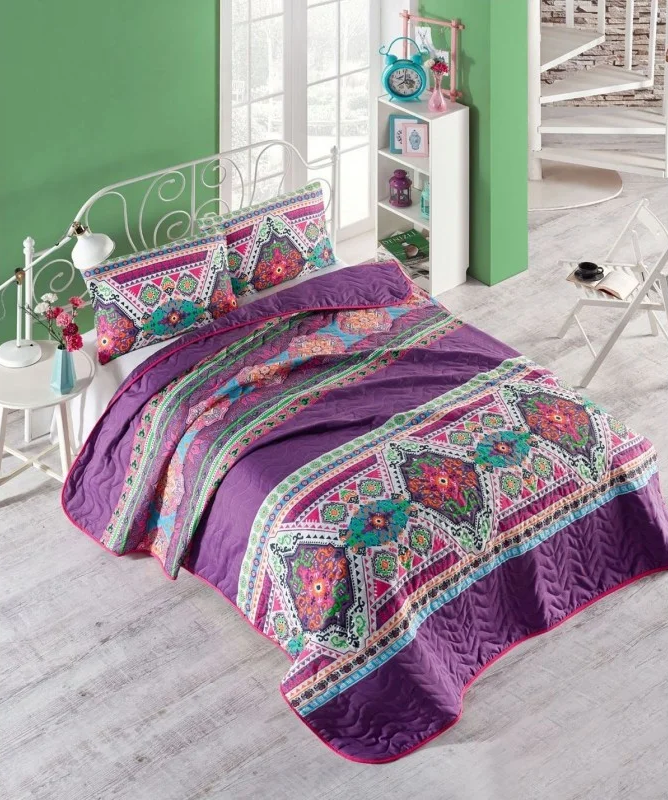 

Покрывало Eponj Home Rug Fusya 160х220 см турция, хлопок-полиэстер