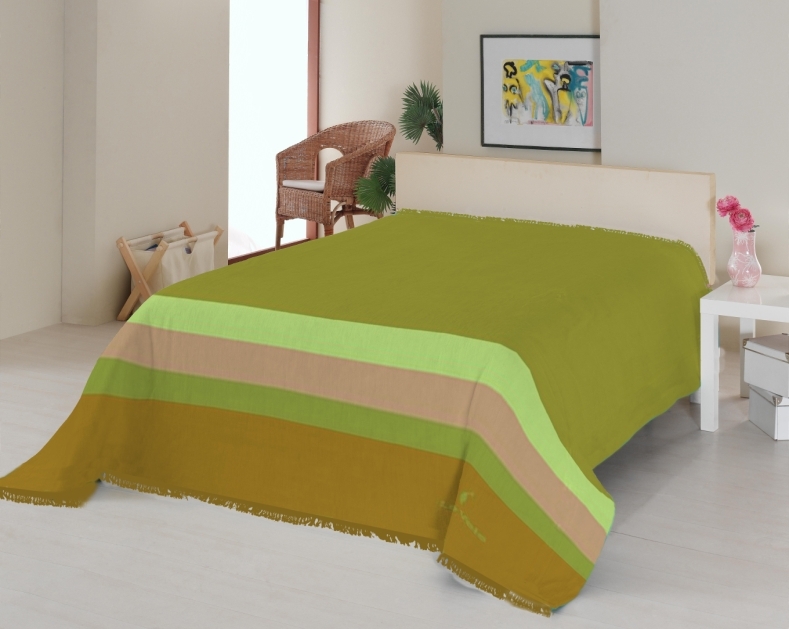 

Покрывало Le Vele Royal Green 160х220 см турция, хлопок+полиэстер