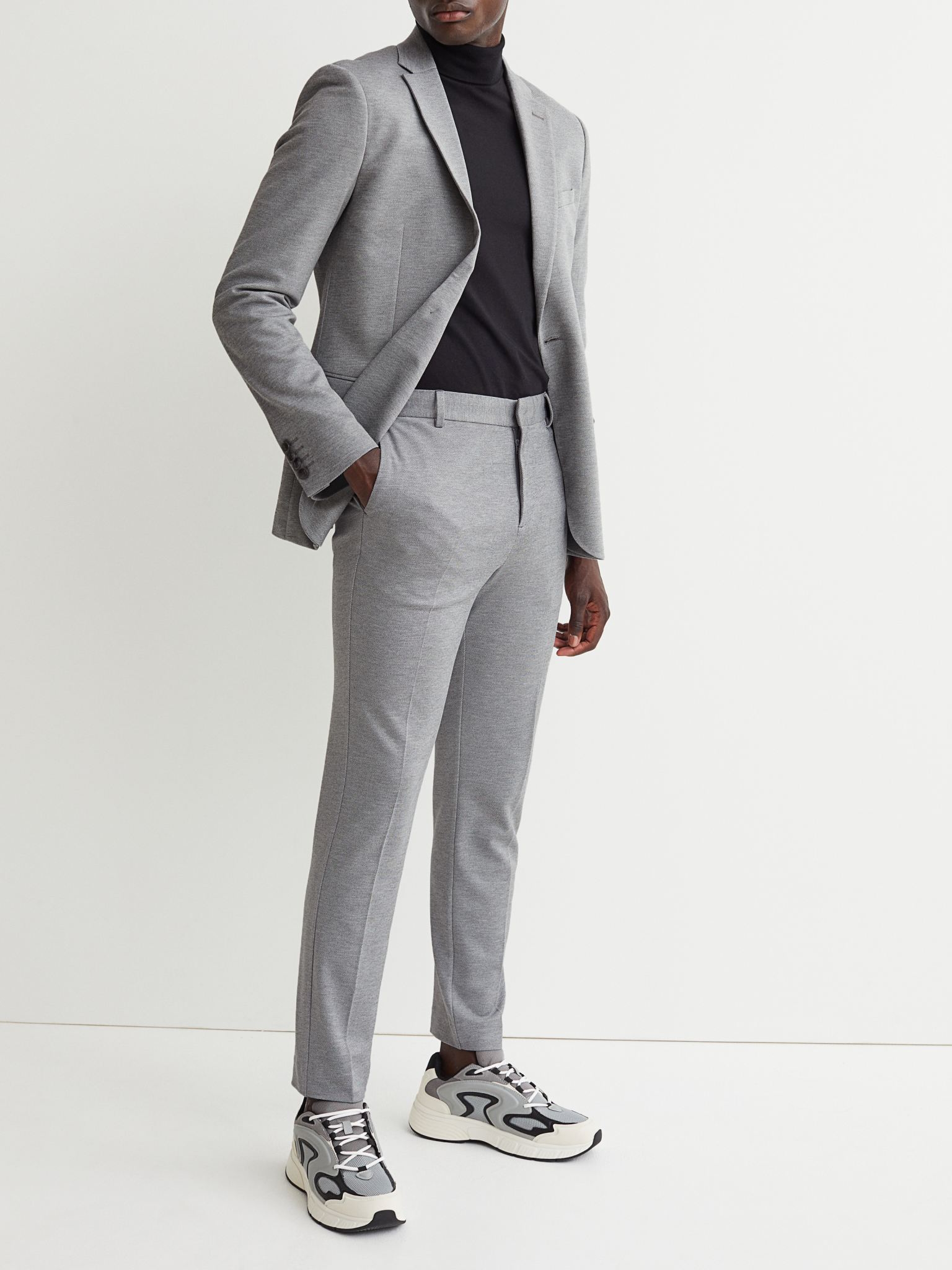 

Брюки H&M 2008-9439823  Серые Меланж, Брюки H&M 2008-9439823 50 Серые Меланж