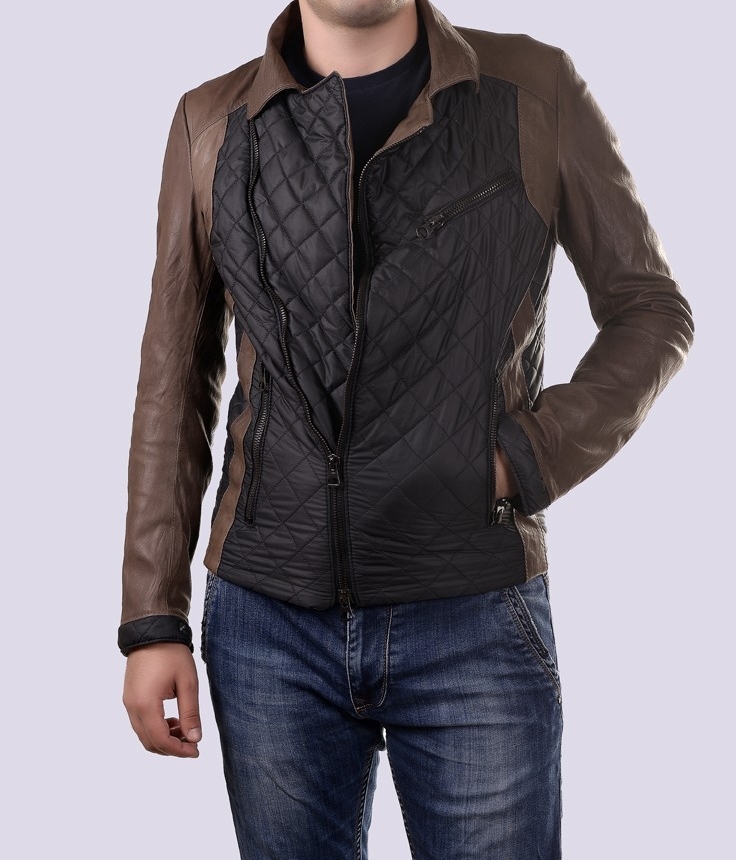 

Куртка Piero Gabrielli XS Черная с коричневым (6347)
