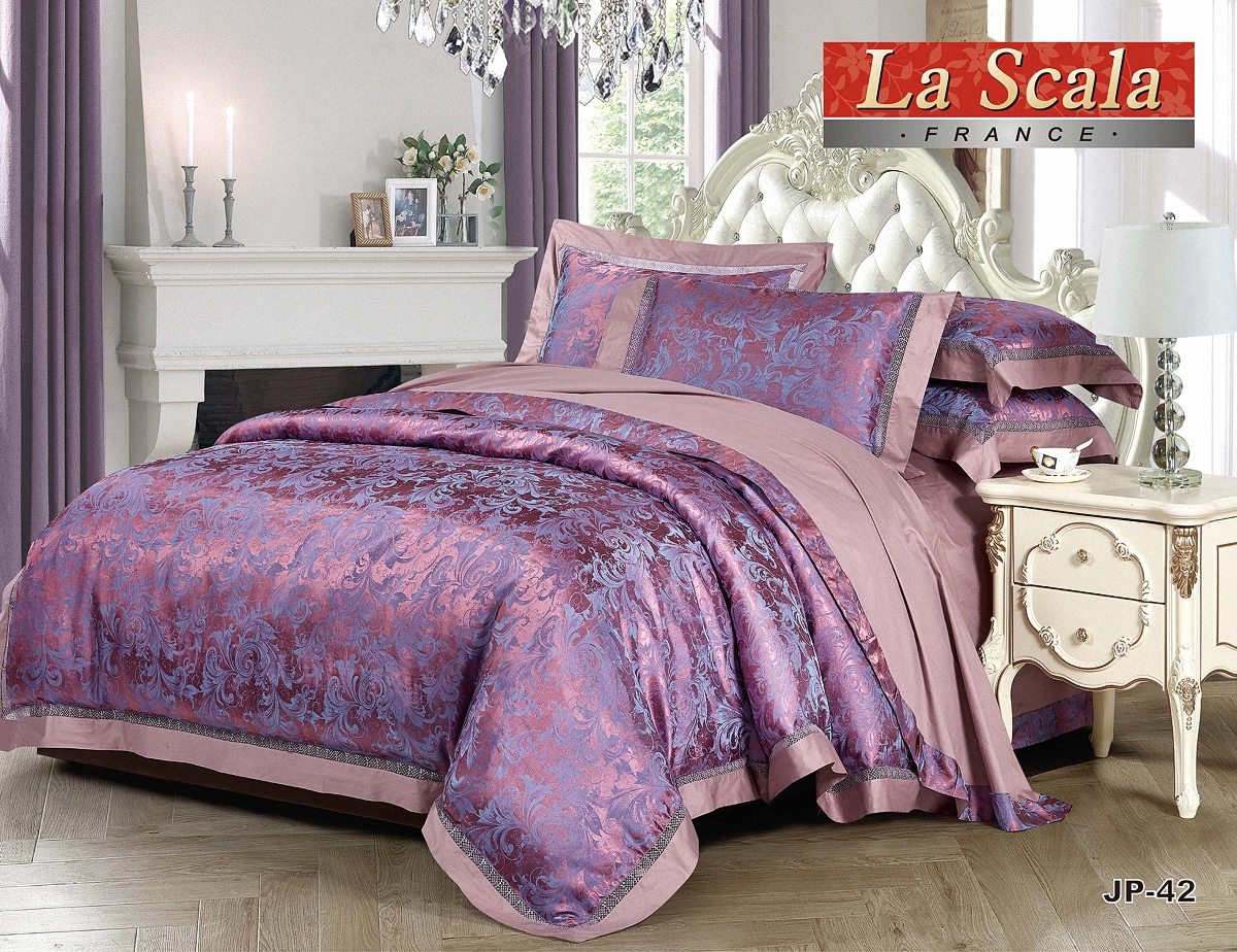 

Постельное белье La Scala JP-42 Двуспальный франция, жаккард